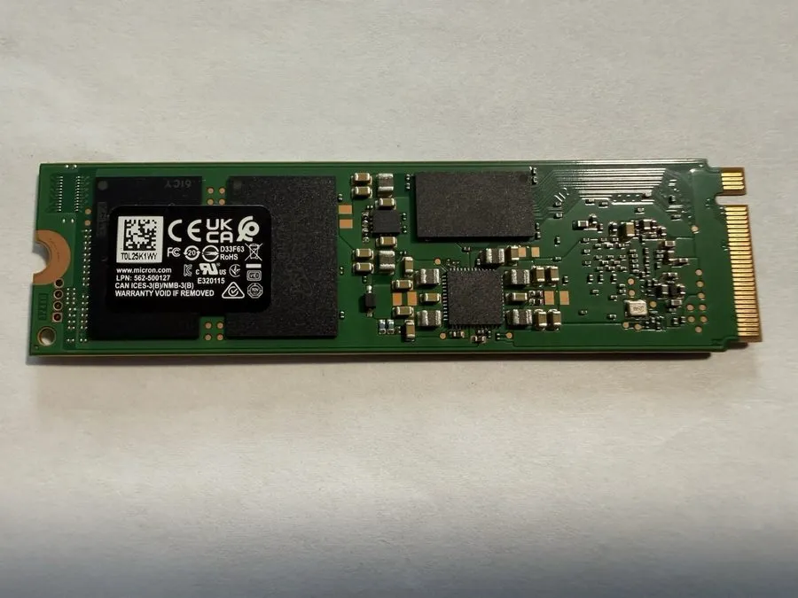 SSD-накопитель 480GB M.2 2280 Dell Micron 7450 Pro BOSS N1 NVMe PCIe 4.0 x4 SSD 