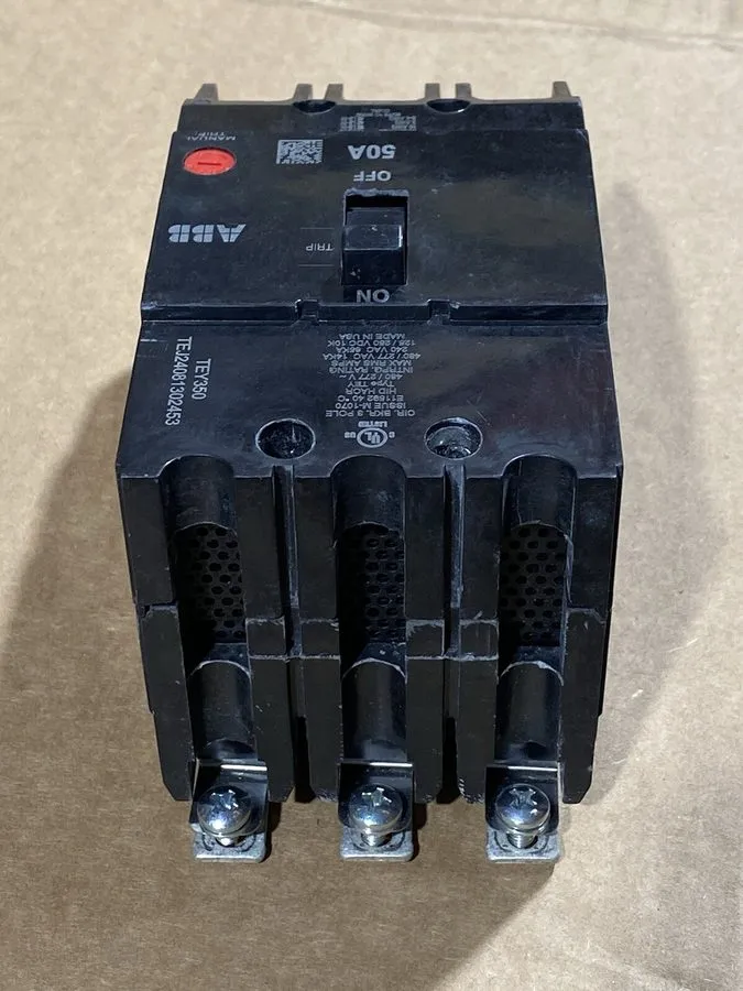 Автоматический выключатель GE TEY350 Circuit Breaker 3 Pole 50 Amp 480V Refurbis