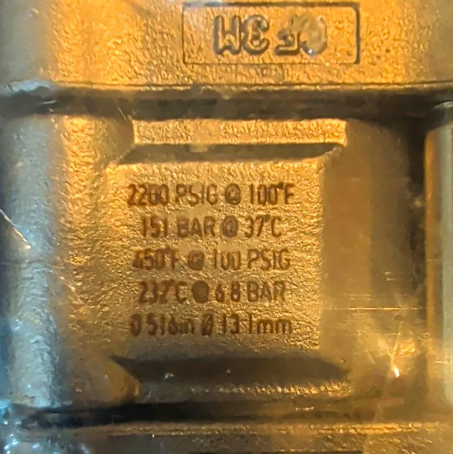 Клапан Swagelok SS-63TS12-JLK 3/4 in Manual SS Ball Valve 2200 PSIG — фото лота 1