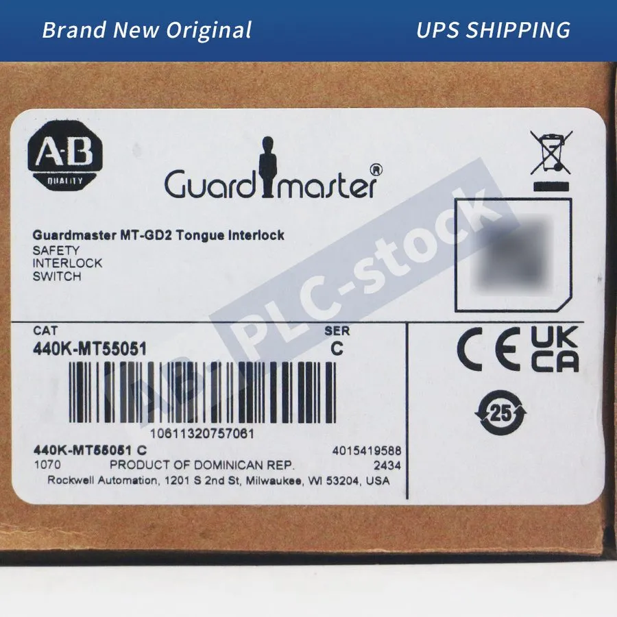 Реле безопасности Allen Bradley 440K-MT55051 Guardmaster MT-GD2 Tongue Interlock