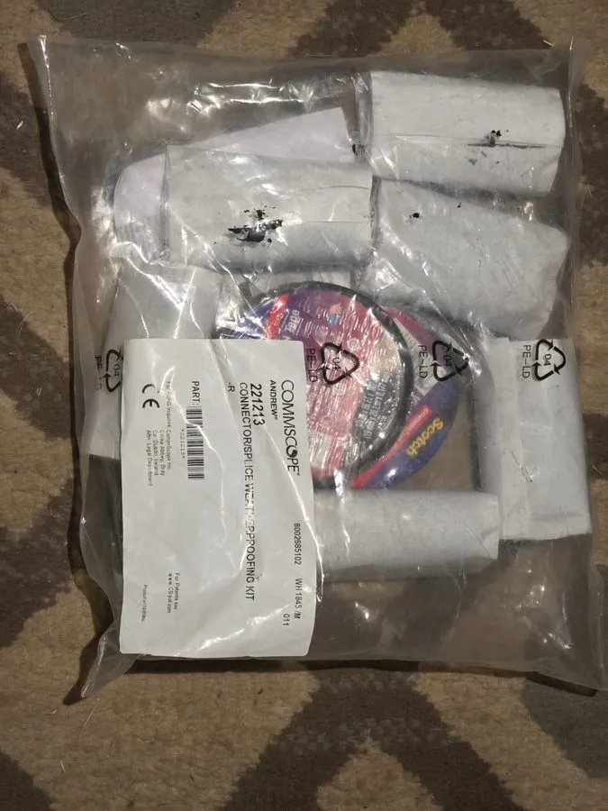 Операторское оборудование Commscope 221213 Weatherproofing Kit Scotch700 Vinyl T — фото лота 2