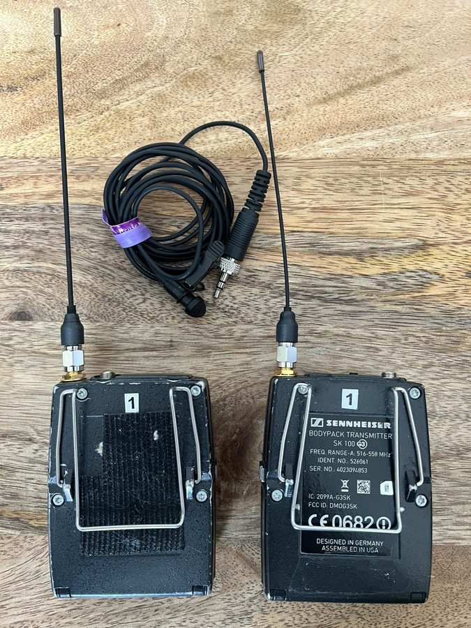 Радиосистема Sennheiser EW 100-ENG G3 Camera Portable Wireless Lavalier Micropho
