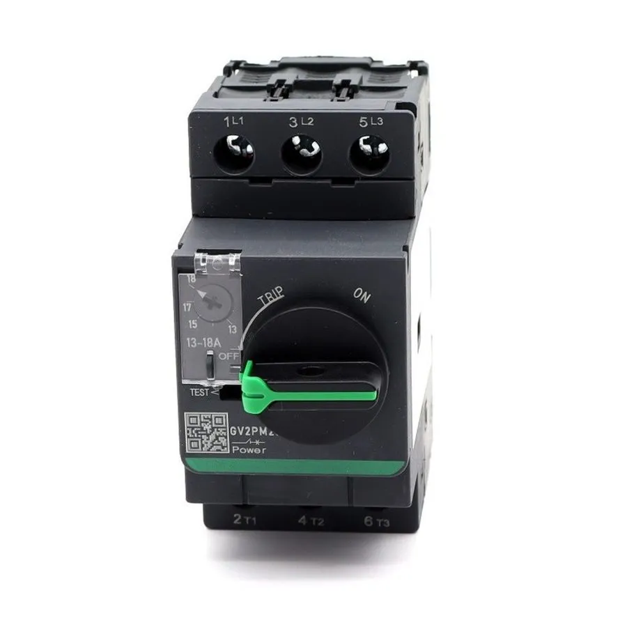 Автоматический выключатель 3P Motor Circuit Breaker GV2PE01C 0.1A 0.16A 380V 690