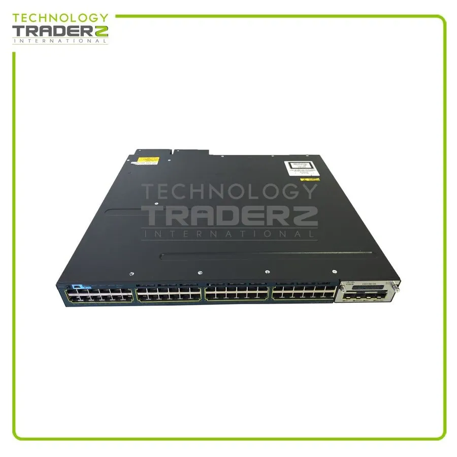 Коммутатор Cisco WS-C3560X-48PF-L Ethernet PoE+ ports w/ 1100W AC P/S