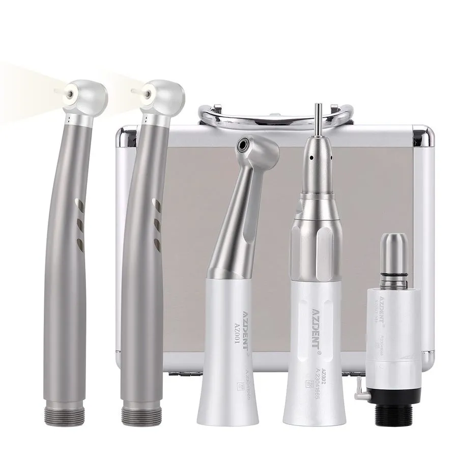 Стоматологический наконечник US COXO Dental High Speed Turbine E Generator LED H — фото лота 1