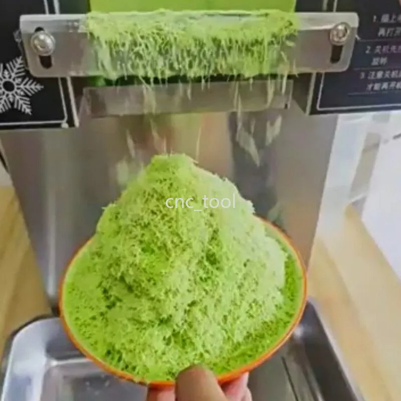 Оборудование для общепита 60kg/24H Commercial Snowflake Machine Ice Shaver Snow 