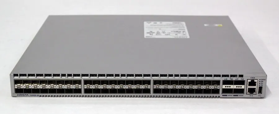 Коммутатор Arista DCS-7050SX-64-R 48x SFP+ & 4xQSFP+ switch, Rear-to-Front Airfl