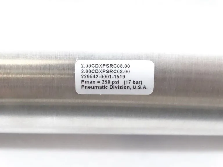 Пневмоцилиндр PARKER 2.00CDXPSRC08.00 Pneumatic Cylinder — фото лота 2
