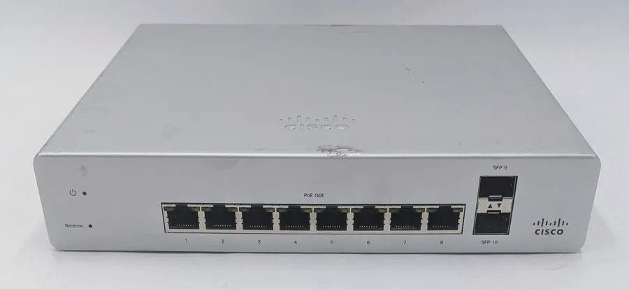 Коммутатор Cisco Meraki MS220-8P Cloud Managed Switch 8-Port Gigabit PoE 8x 1GbE