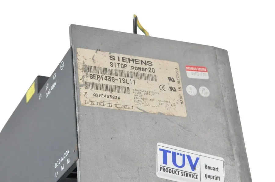 Блок питания Siemens Power Supply 6EP1436-1SL11 SITOP Power 20 E-Stand 4