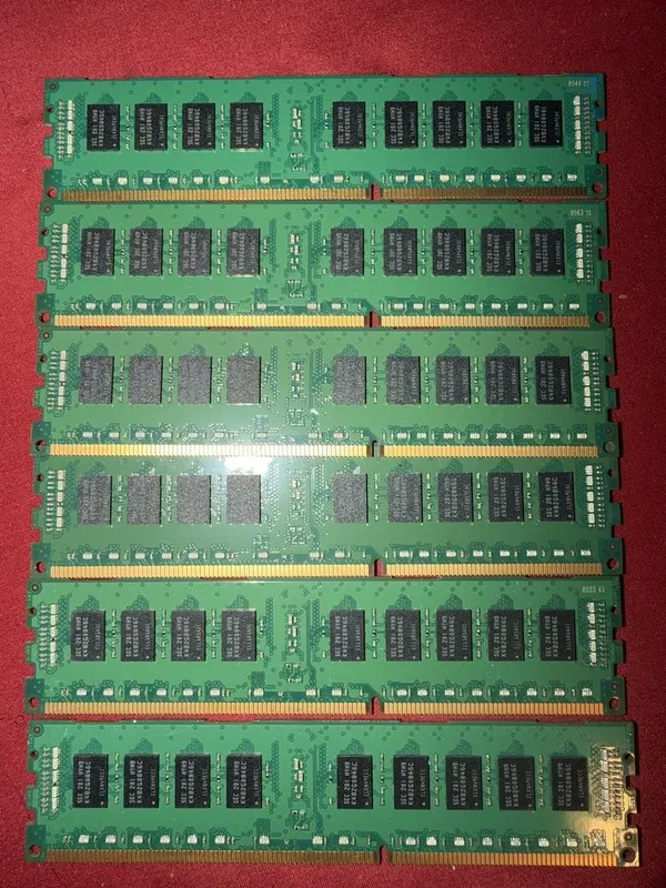 Модуль памяти Samsung 4GB RAM DDR3-1333 2Rx8 PC3L-10600R ECC REGISTERED M393B527