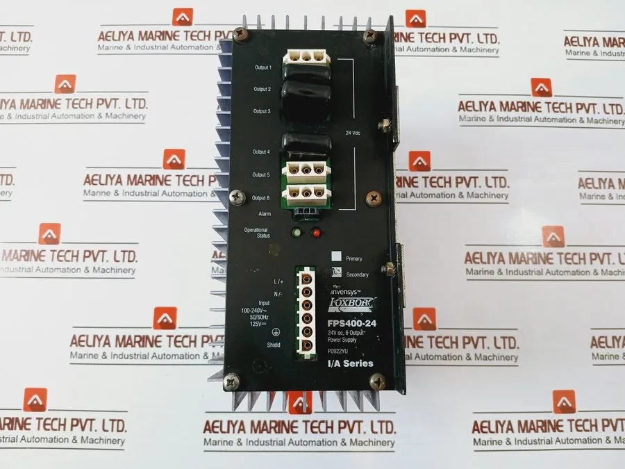 Блок питания Foxboro FPS400-24 P0922YU I/a Series Din Rail Mounted Power Supply