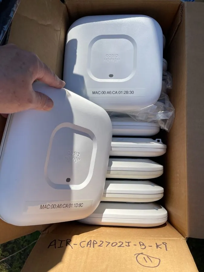 Точка доступа Wi-Fi Cisco AIR-CAP2702I-B-K9 Dual Band Wireless Access Point PoE 