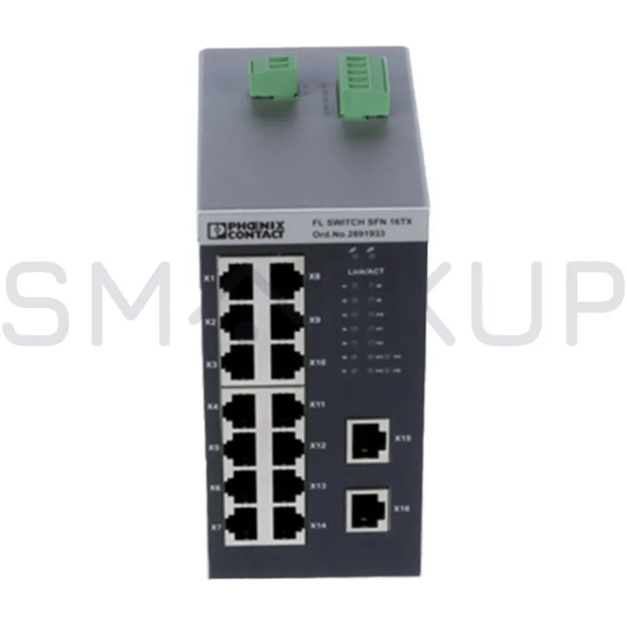Коммутатор Phoenix Contact Industrial Ethernet Switch 2891933 FL SWITCH SFN 16TX