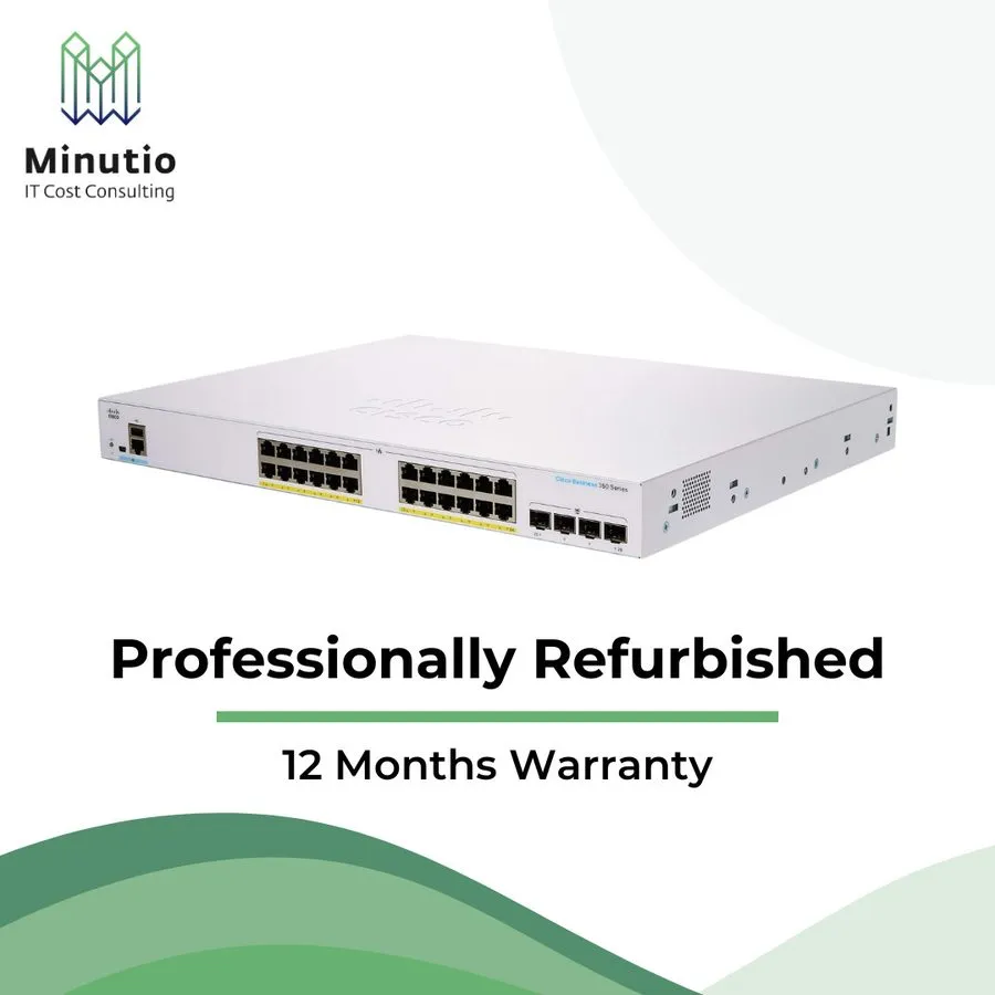 Коммутатор Cisco CBS350-24FP-4G