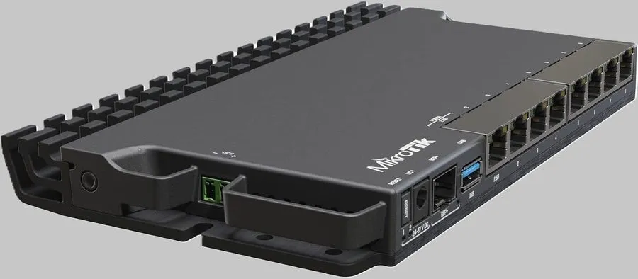 Маршрутизатор MikroTik RB5009UG+S+IN Router 2.5GbE, 10GbE rack-installable