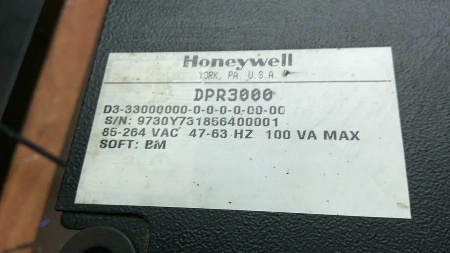Регистратор HONEYWELL DPR3000 CHART RECORDER DRIVE MOTOR 46182816-001 — фото лота 4
