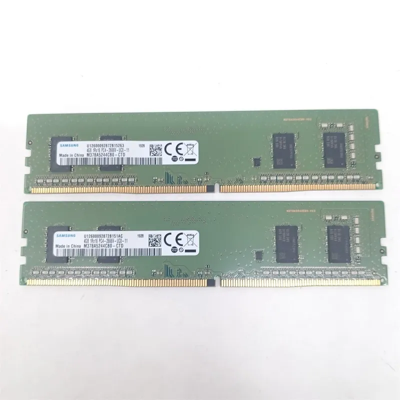 Модуль памяти 4GB 1Rx16 PC4-2666V-UC0-11 Desktop RAM HMA851U6CJR6N-VK SK Hynix