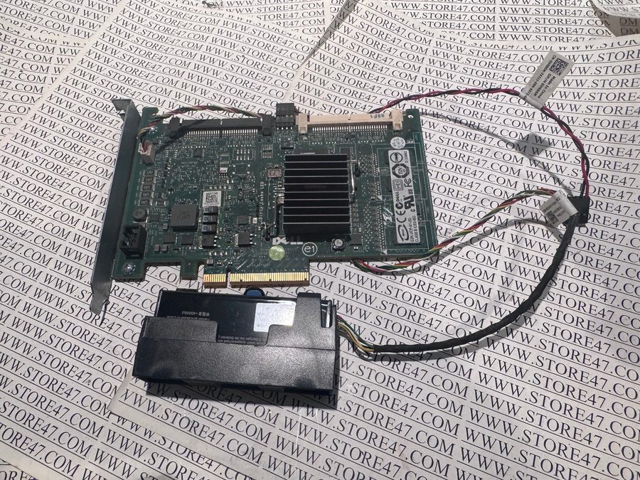 Контроллер DELL PERC 6/i 3Gb/s PCI-E x8 SAS RAID Controller Dell P/N 0T774H