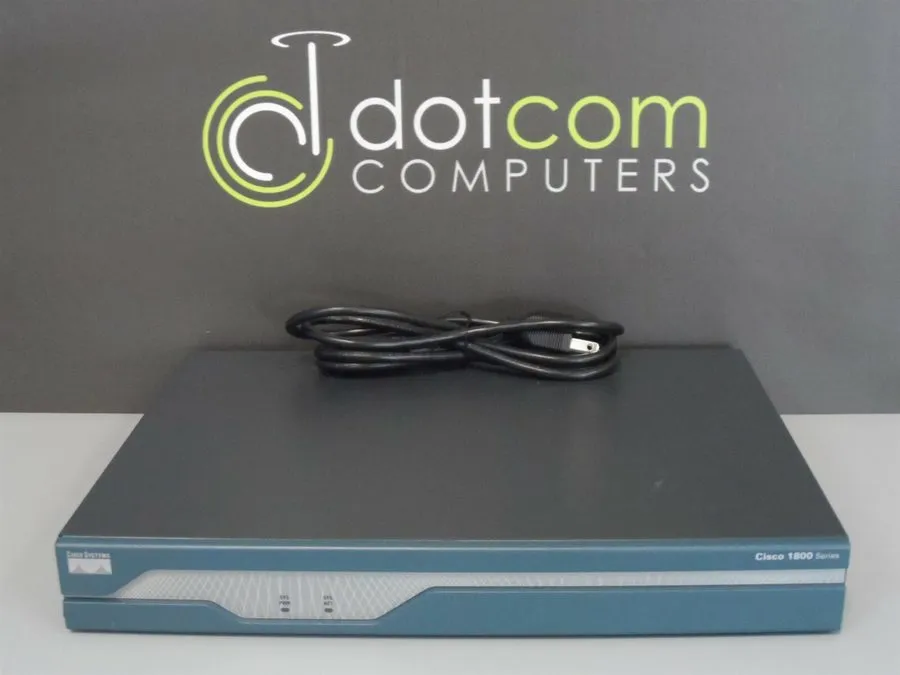 Маршрутизатор Cisco 1800 1841 Integrated Services 12.4 Router 128D/64F 2x WIC-1D