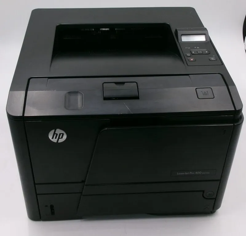 Лазерный принтер HP Laserjet M401n Laser printer Cleaned & Serviced & Toner — фото лота 2