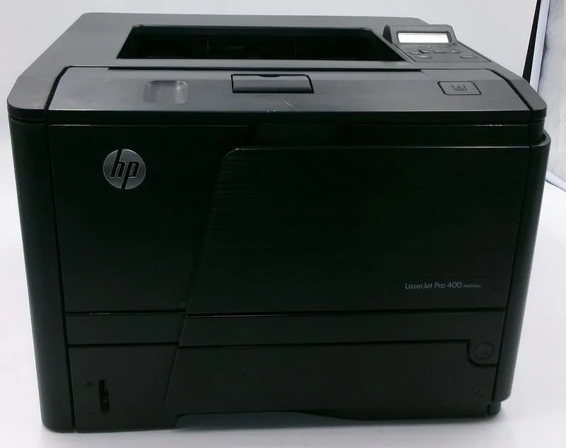 Лазерный принтер HP Laserjet M401n Laser printer Cleaned & Serviced & Toner — фото лота 4