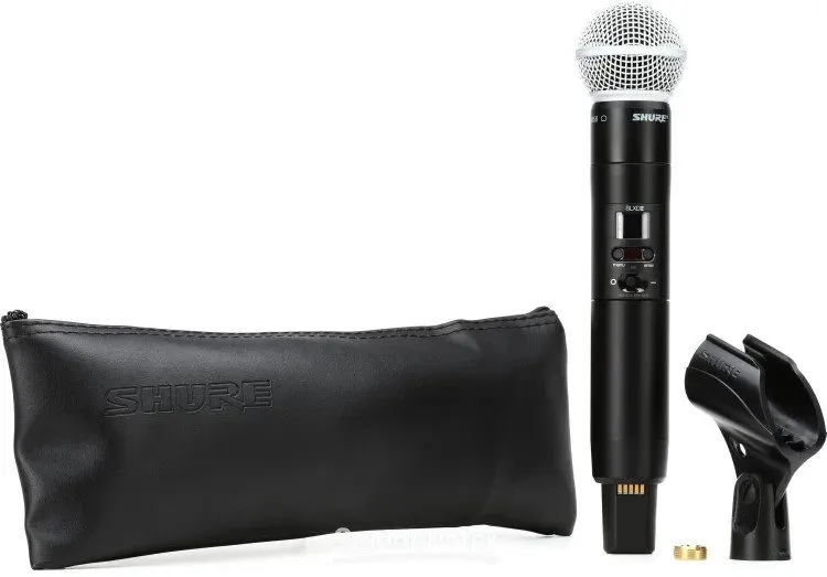 Радиосистема Shure SLXD2/SM58 Band J52 Wireless Microphone Transmitter, 558-616 