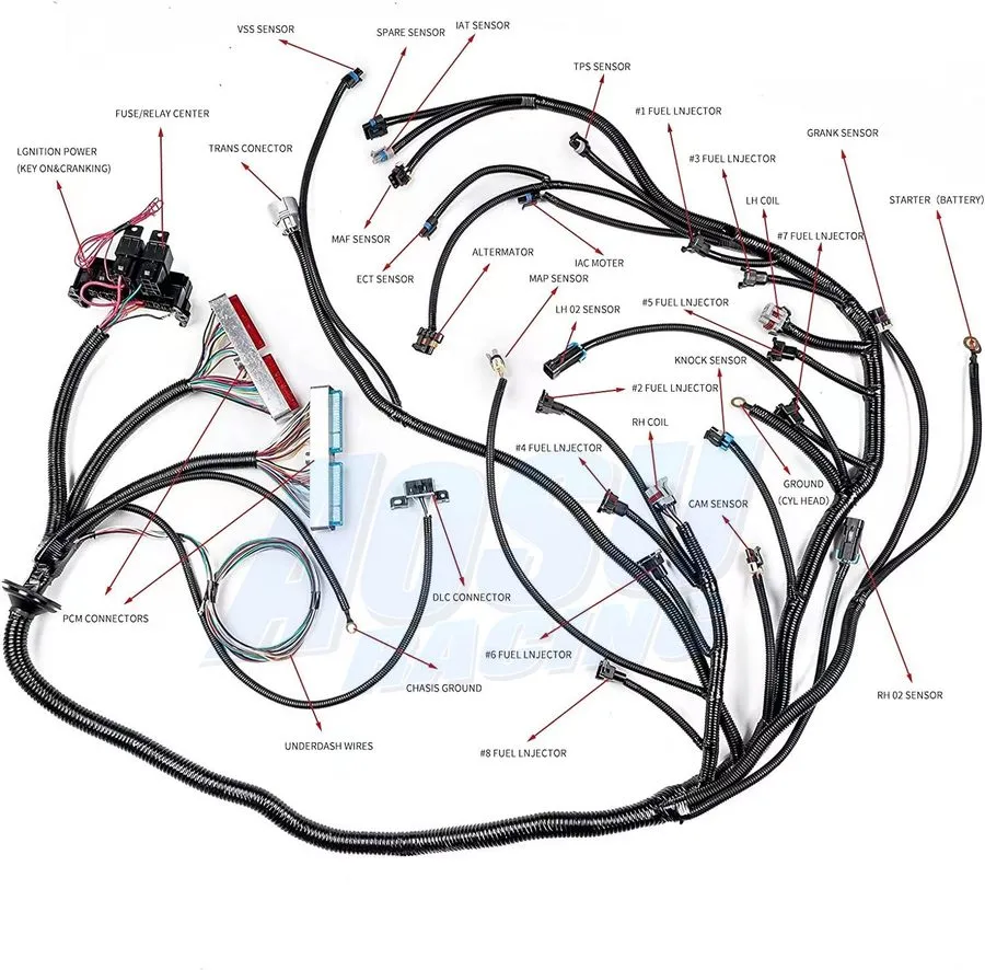 Жгут проводов LS1-4L60E DBC Wiring Harness