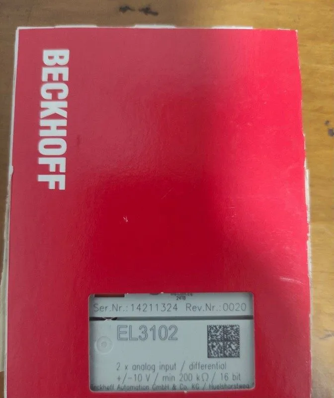 Модуль ввода-вывода One Beckhoff EL3102 PLC Moudule In Box CA STOCK