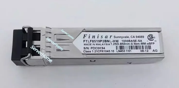 Трансивер Finisar FTLF8519P2BNL-HW 1.25G 850nm 550m Multimode SFP Transceiver