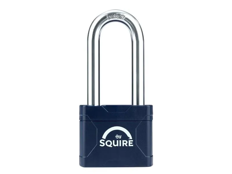 Такелажная скоба Squire Stronglock Plus 50/2.5 Laminated Padlock 50mm Long Shack — фото лота 1
