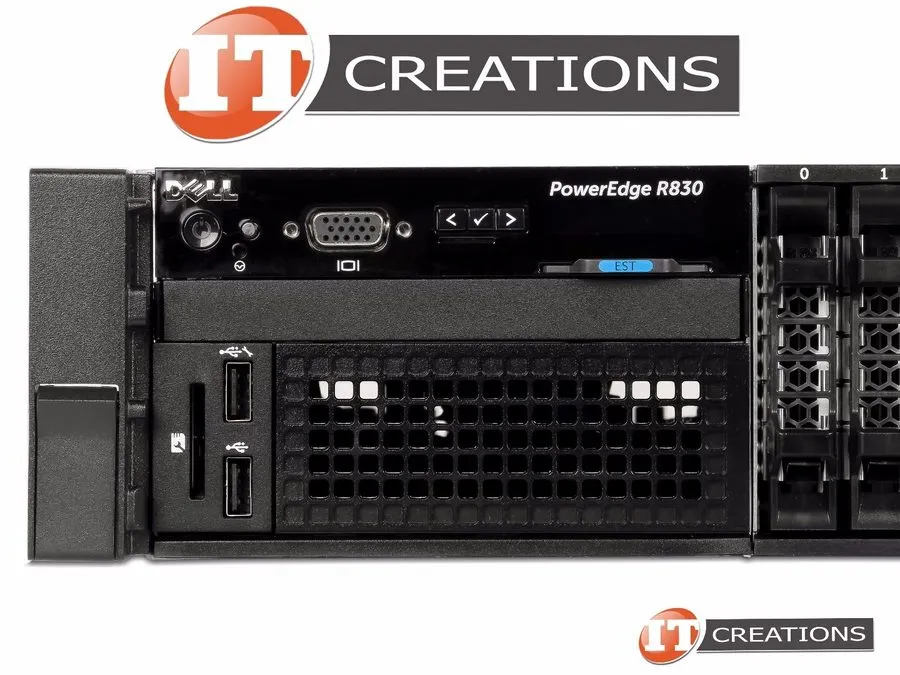 Сервер DELL POWEREDGE R830 SERVER 16B 4 X E5-4628LV4 1.8GHZ 256GB 10 X 960GB SSD