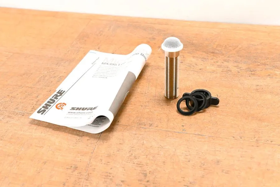 Микрофон Shure MX395W/O Low Profile Boundary Microphone White Omni
