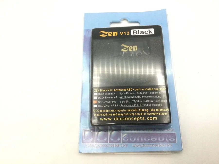 Жгут проводов DCC Concepts DCD-ZNM.HP.6 Zen Black Decoder Midi Sized 8 Pin Harne — фото лота 1
