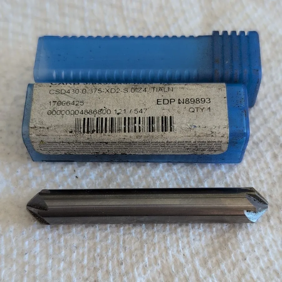 Режущий инструмент Niagara Cutter EDP# 89821 Carbide Endmill CSD430 1/32x1/8x1/1