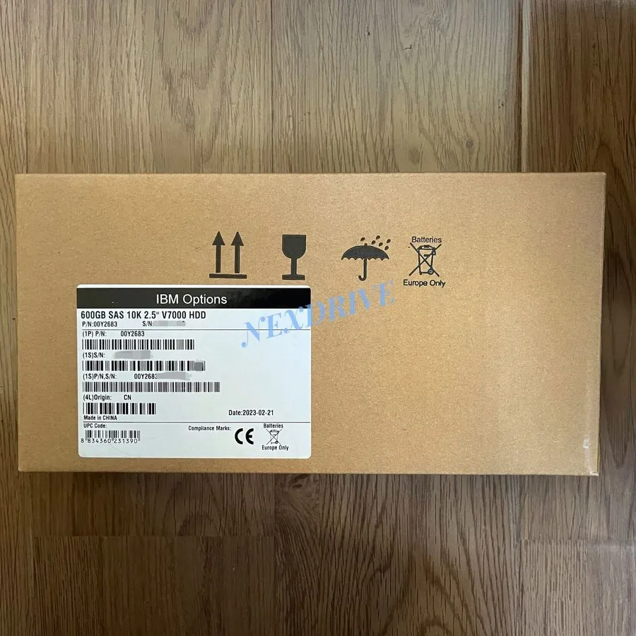 Сервер IBM 00L4521 600GB 10K SAS 2.5" Hot Swap Drive V7000 HDD Server Hard Disk 