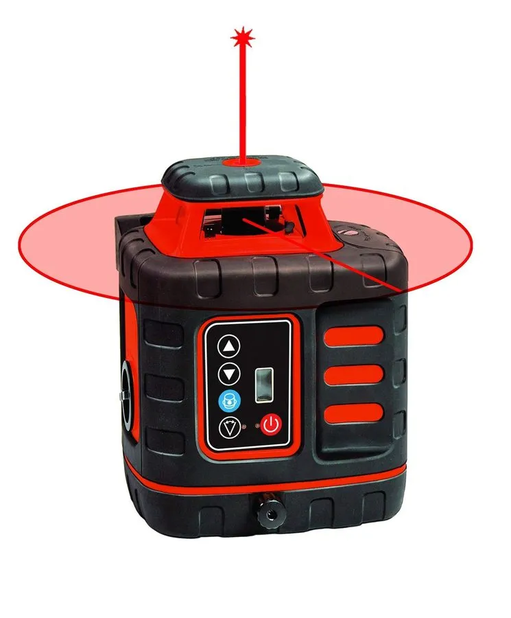 Нивелир Johnson Level & Tool 40-6532 Self-Leveling Rotary Laser Kit, Red, 1 Kit