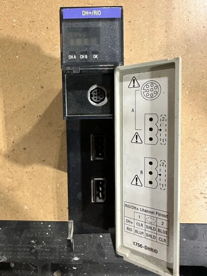 Коммуникационный модуль Allen-Bradley Control Logix DH+/RIO Communication Interf — фото лота 1