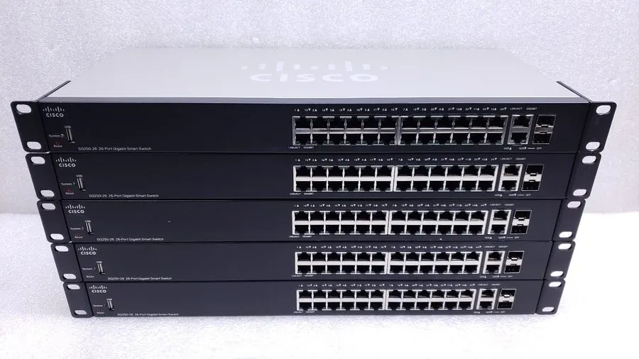 Коммутатор Cisco 26-Port Gigabit Smart Switch SG250-26