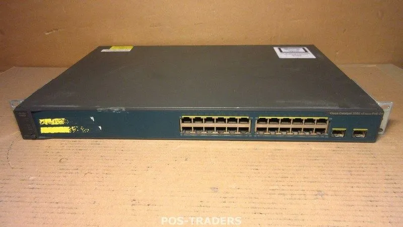 Коммутатор Cisco WS-C3560V2-24PS-S V08 24-Port PoE 10/100 2x SFP Gigabit Etherne