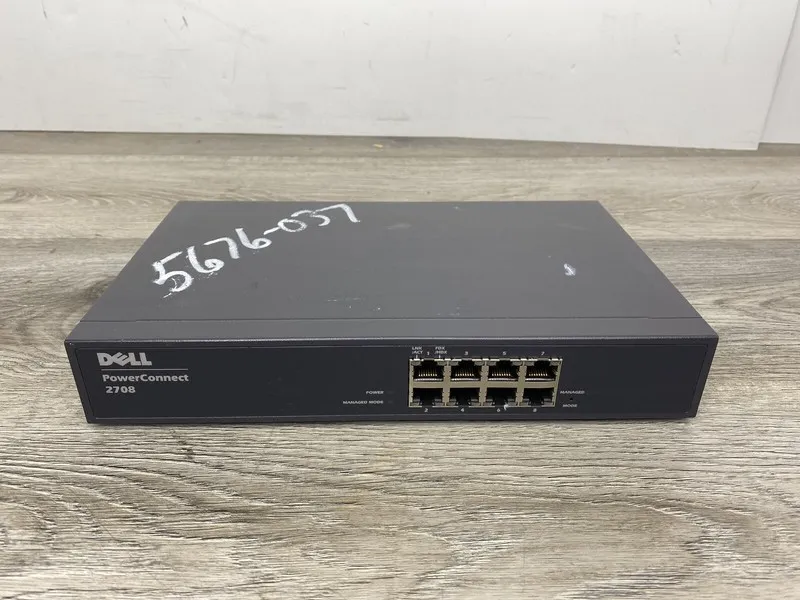 Коммутатор Dell PowerConnect 2708 8-Port Gigabit Ethernet Network Switch w/Power