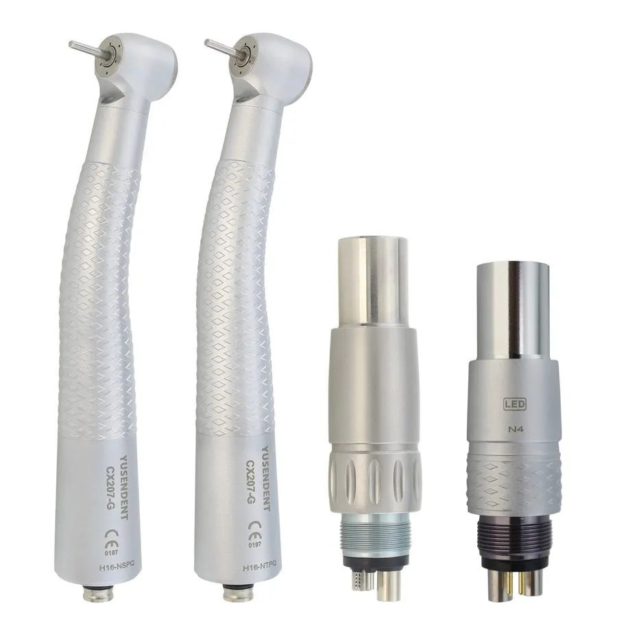 Стоматологический наконечник COXO Dental Handpiece Fiber Optic High Speed Turbin — фото лота 2