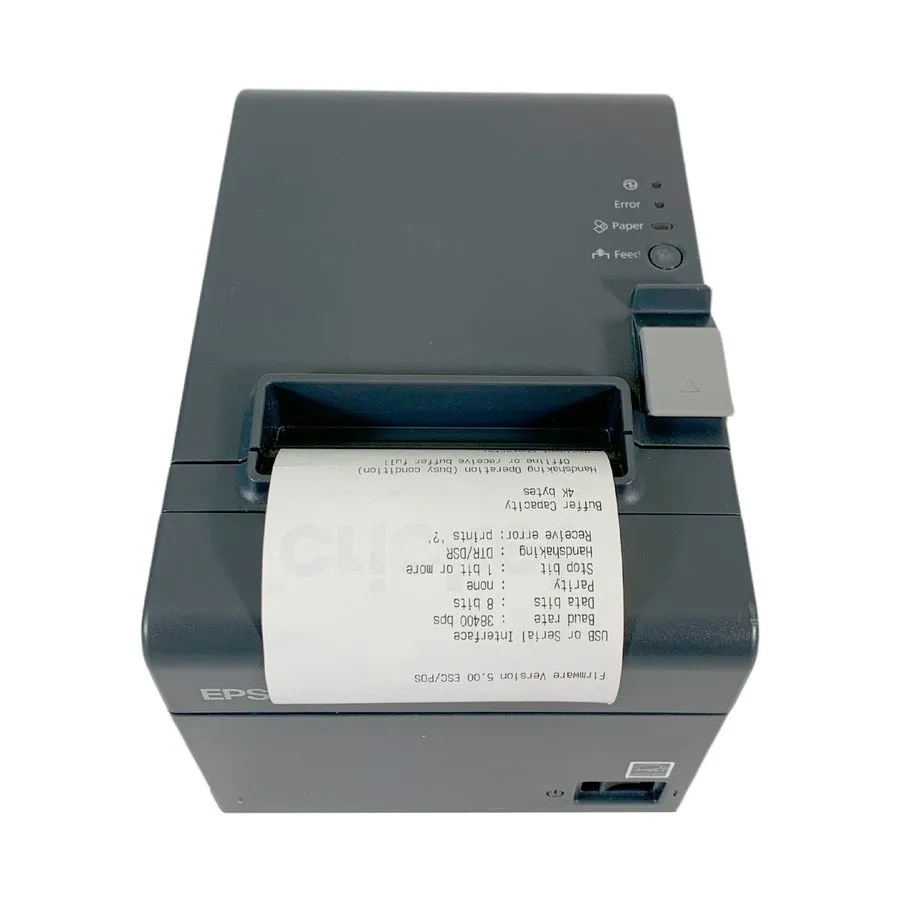 Принтер чеков Epson TM-T20II M267E Thermal Receipt Printer POS USB Ethernet RS23