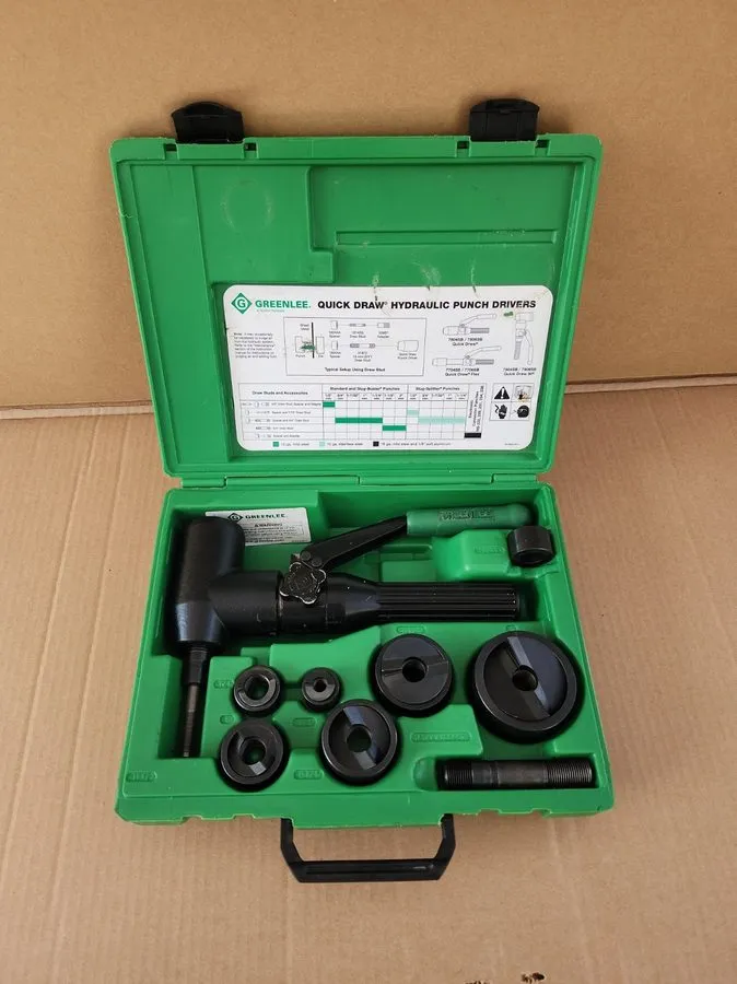 Электрооборудование GREENLEE 7906SB Quick Draw 90 Hydraulic Punch driverKIT 1/2