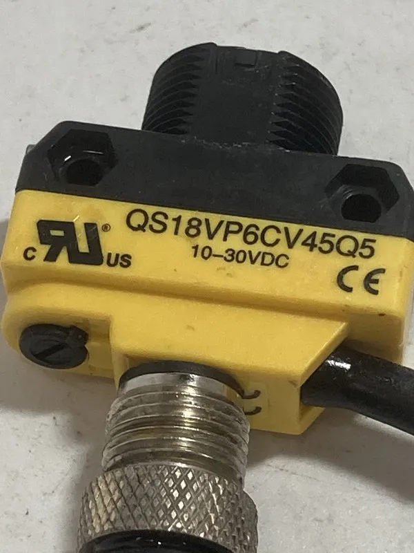 Фотоэлектрический датчик BANNER QS18VP6CV45Q5 PHOTOELECTRIC SENSOR 10-30VDC 4 PI