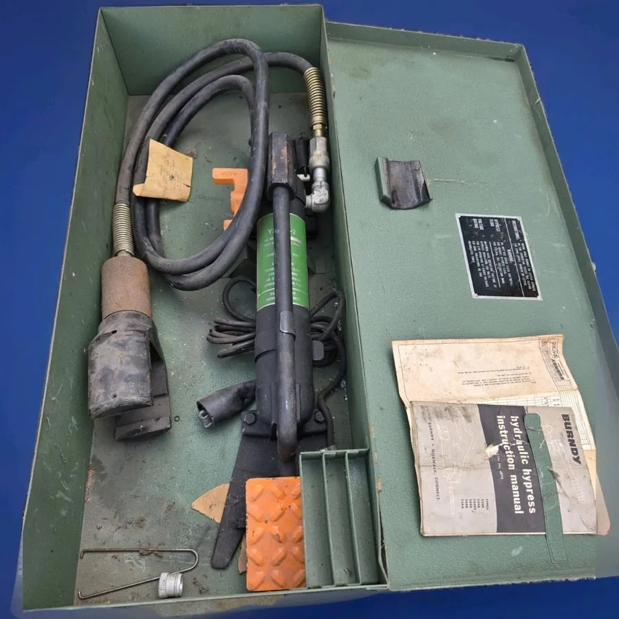 Насос Burndy Y34BP-2 Foot Hydraulic Pump Hydraulic Crimping Tool Pump