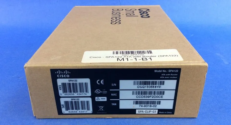 Cisco Small Business SPA122 1 Port 10/100 Wired Router