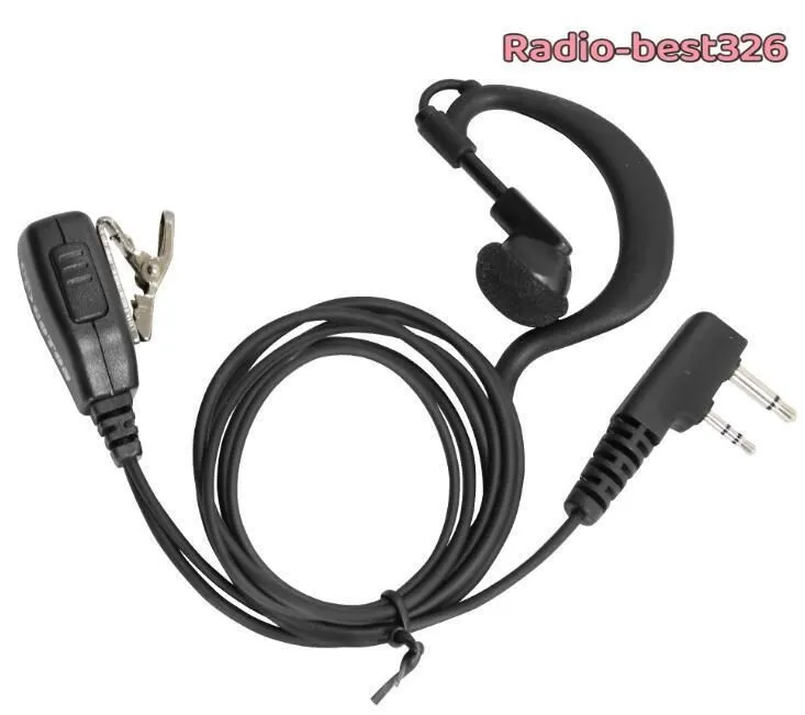 Гарнитура Black G-Style Earloop Headset with Mic & PTT для IC-F33 F3000 V85 V80 
