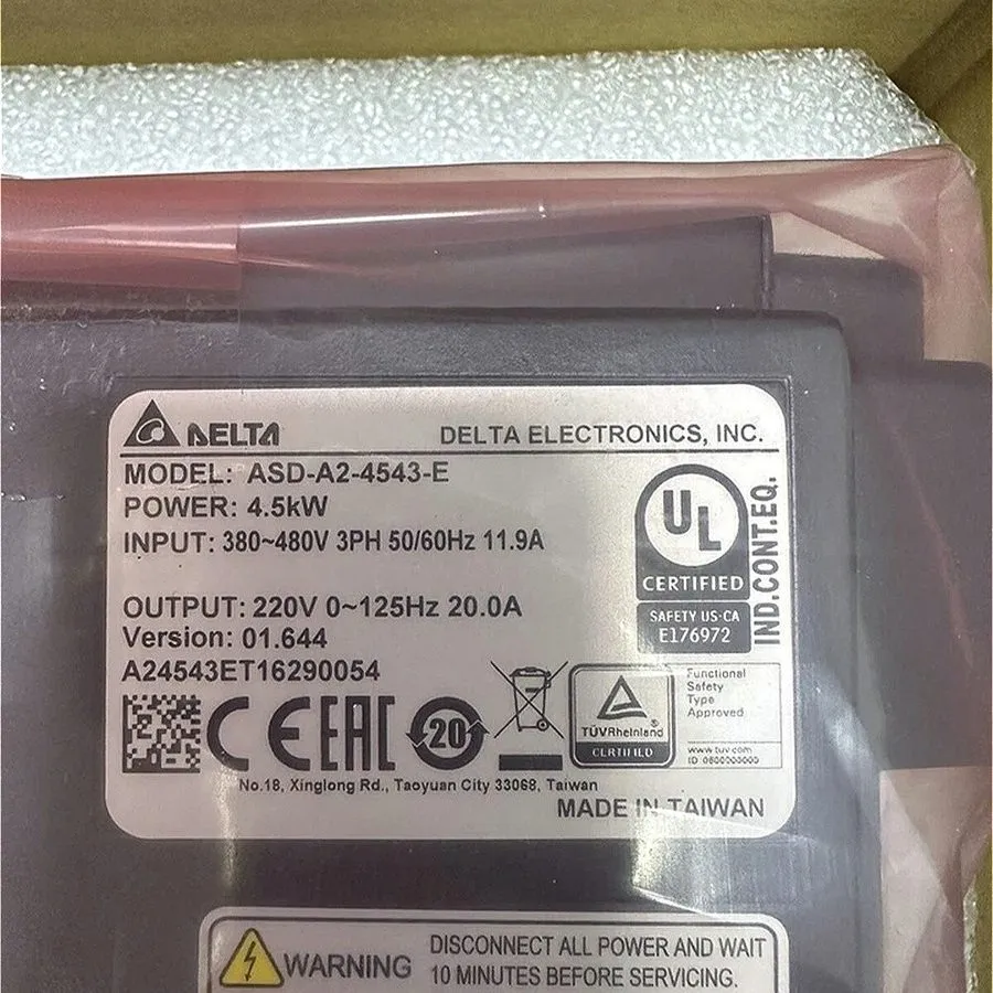 Сервопривод Delta A2 Series 4.5KW Servo Driver ASD-A2-4543-E