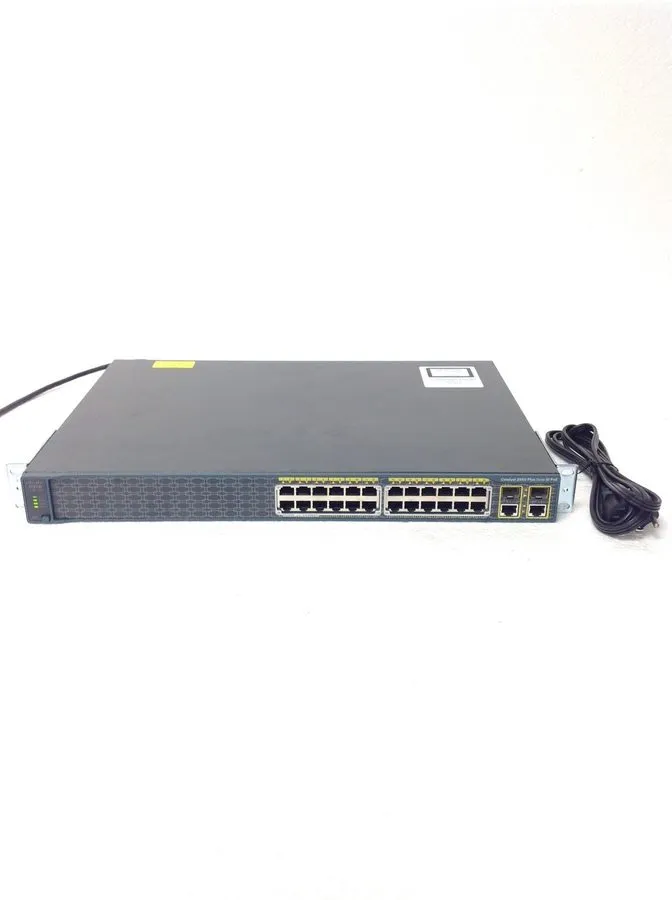 Коммутатор Cisco Catalyst 2960-Plus 24-Port PoE Switch WS-C2960+ -S Sold As Is